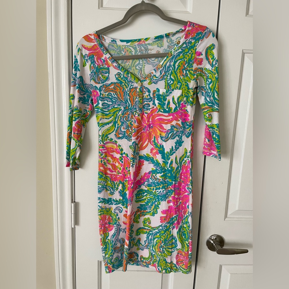 Lily Pulitzer Henley Mini Dress